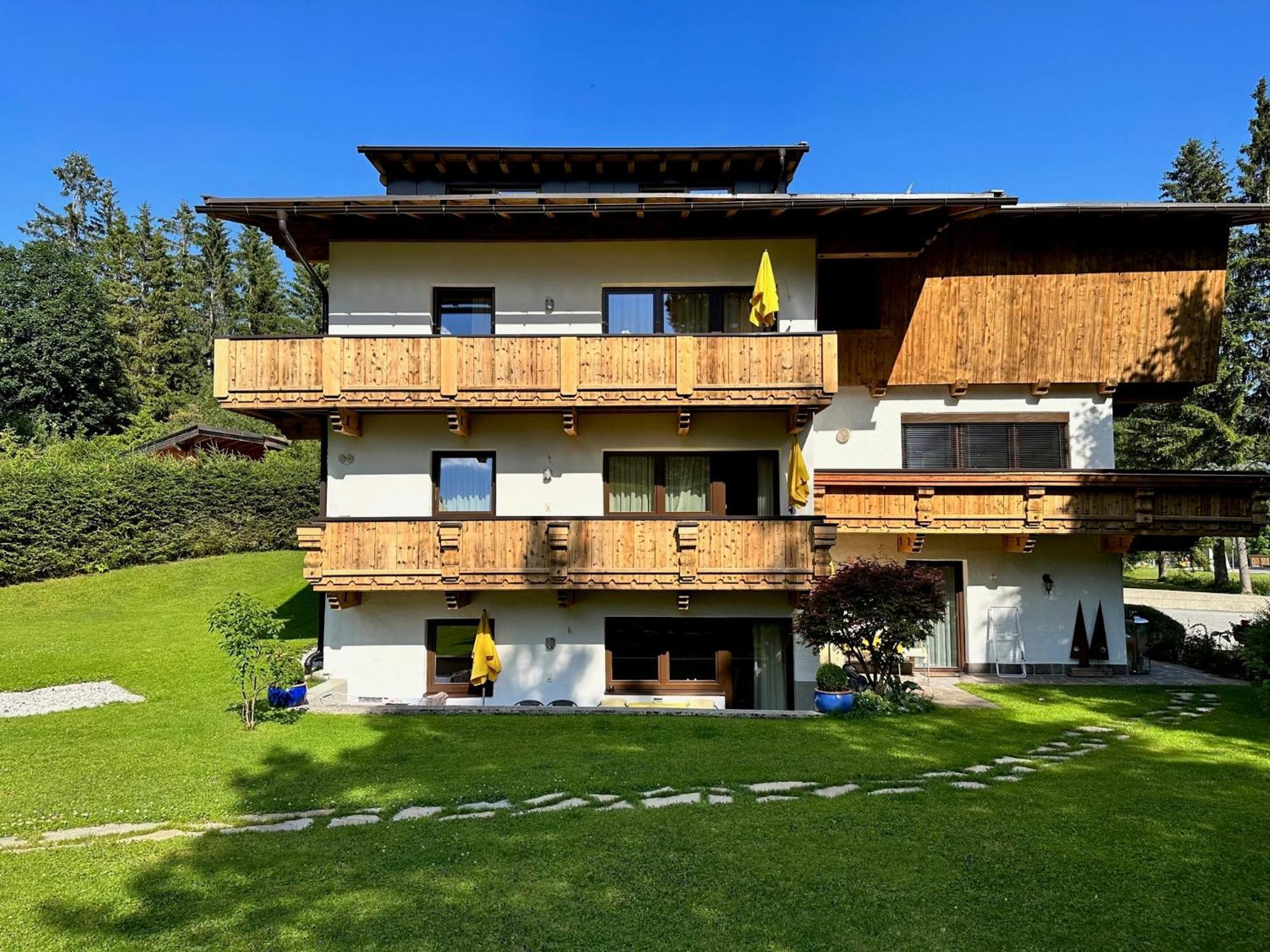 W2 Haus Ganghofer Appartement Leutasch Buitenkant foto